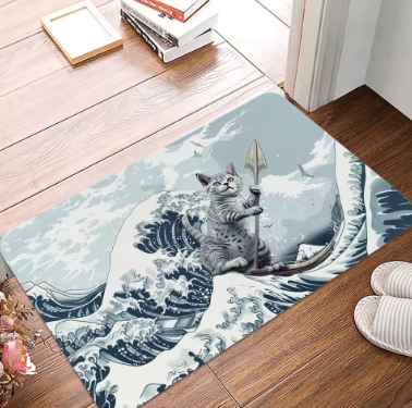 Door Mat - Catqua Man