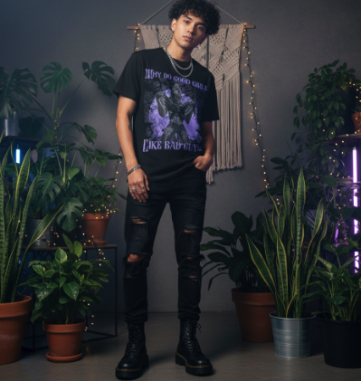 T-Shirt - Why Do Good Girls Like Bad Guys